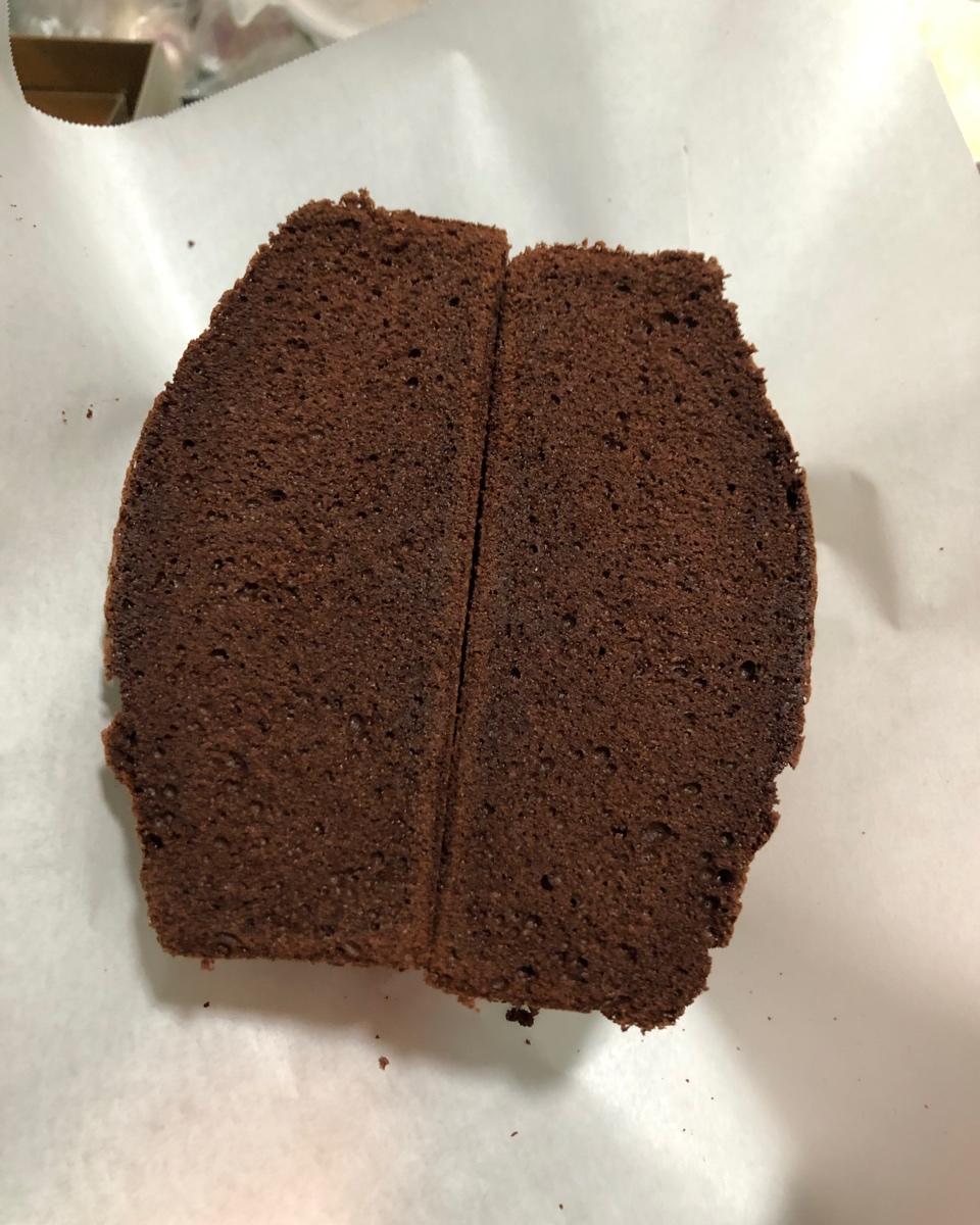 巧克力海绵蛋糕（六寸）