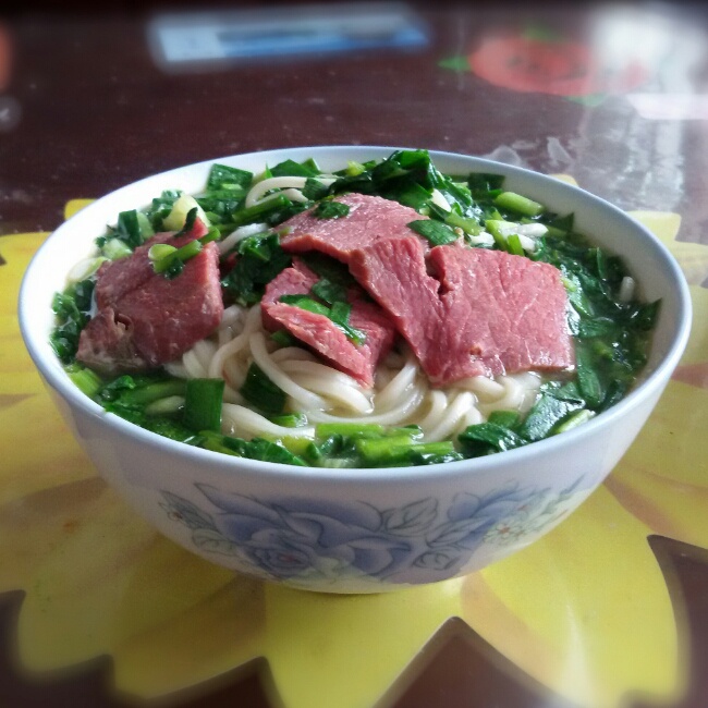清汤牛肉面