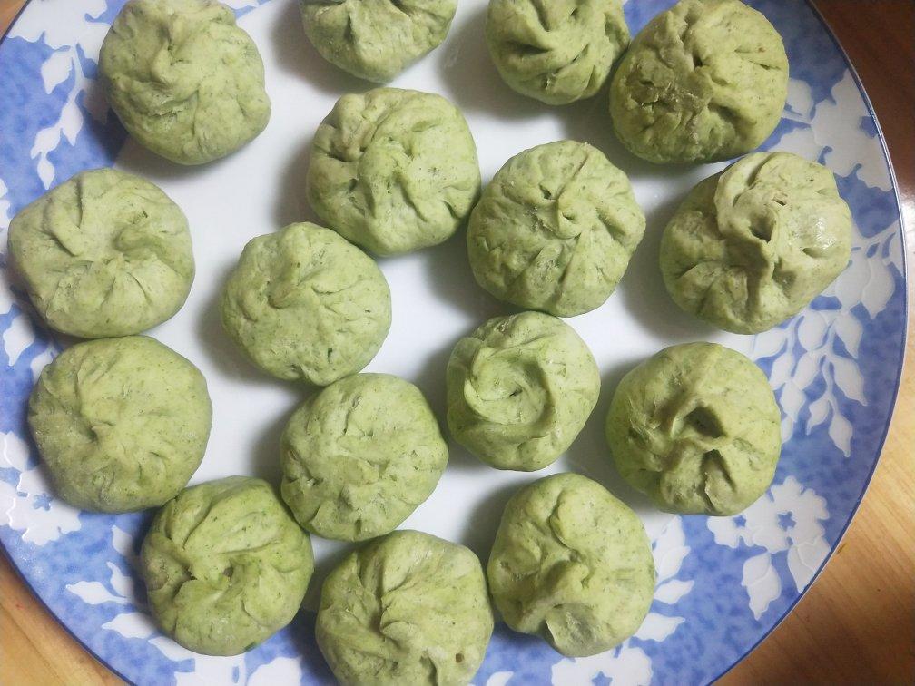 新鲜艾叶处理