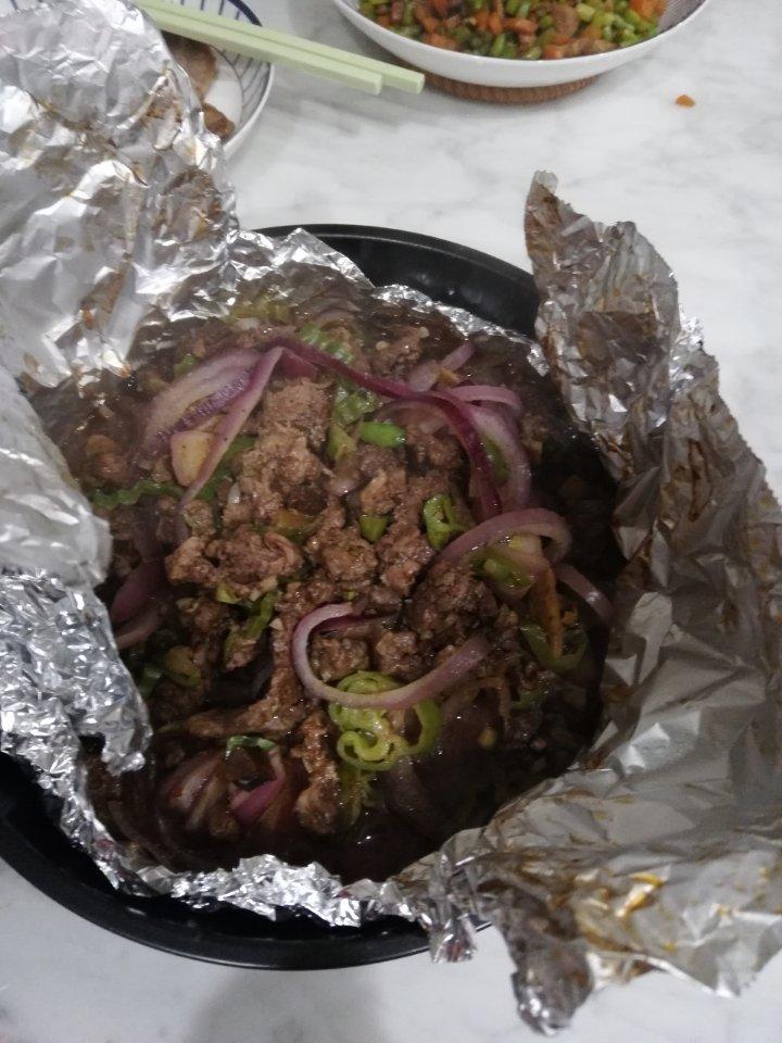 锡纸牛肉