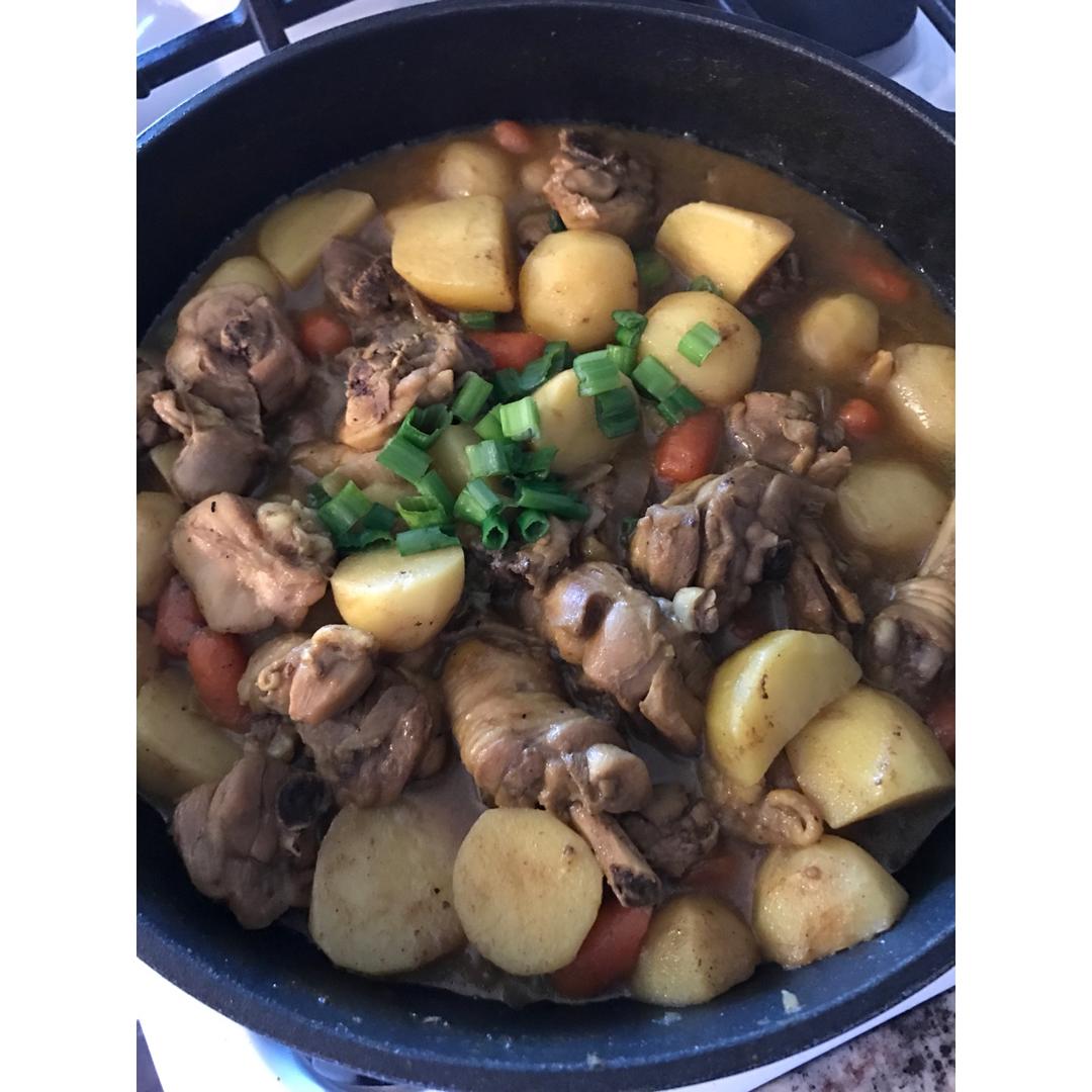 咖喱土豆鸡