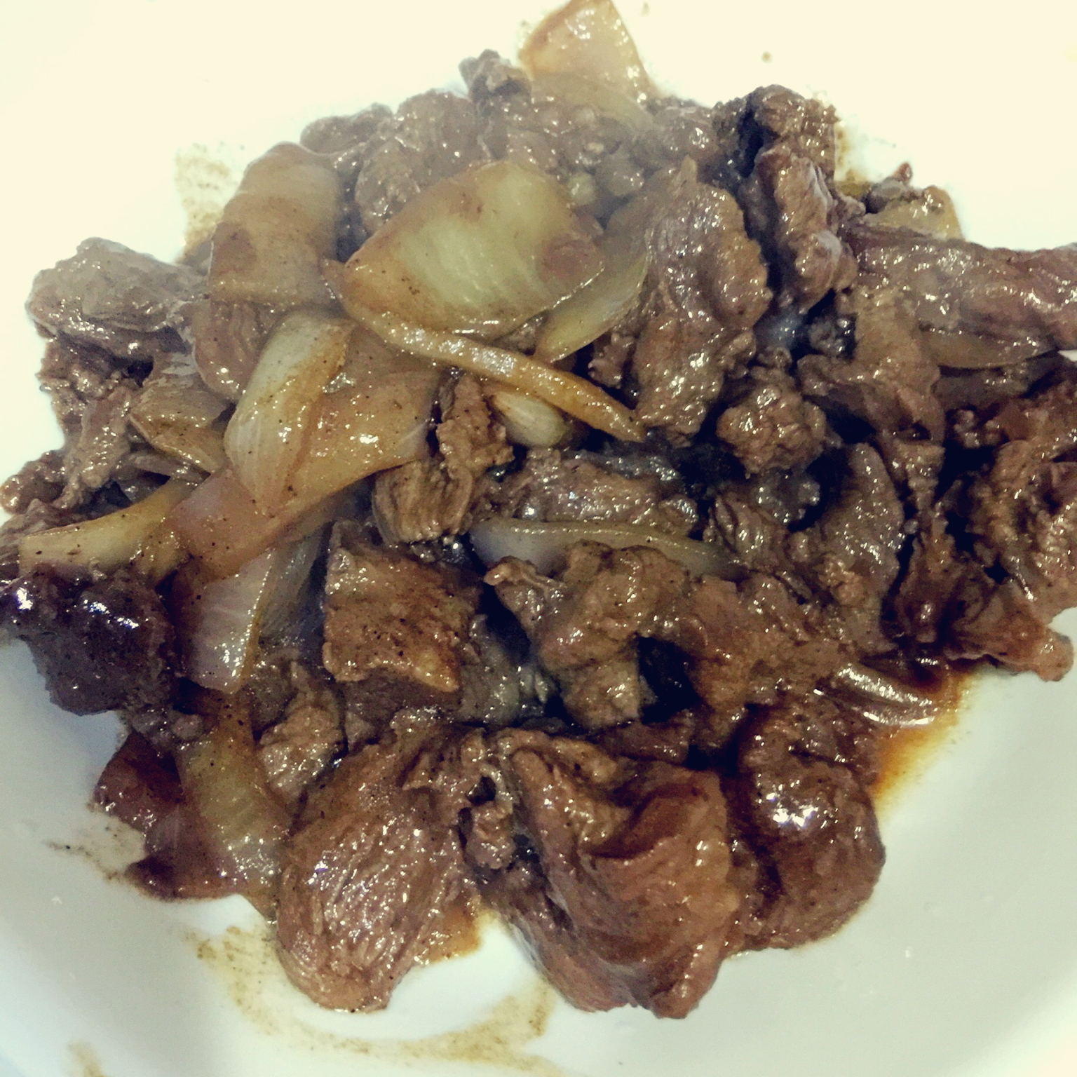黑椒牛柳