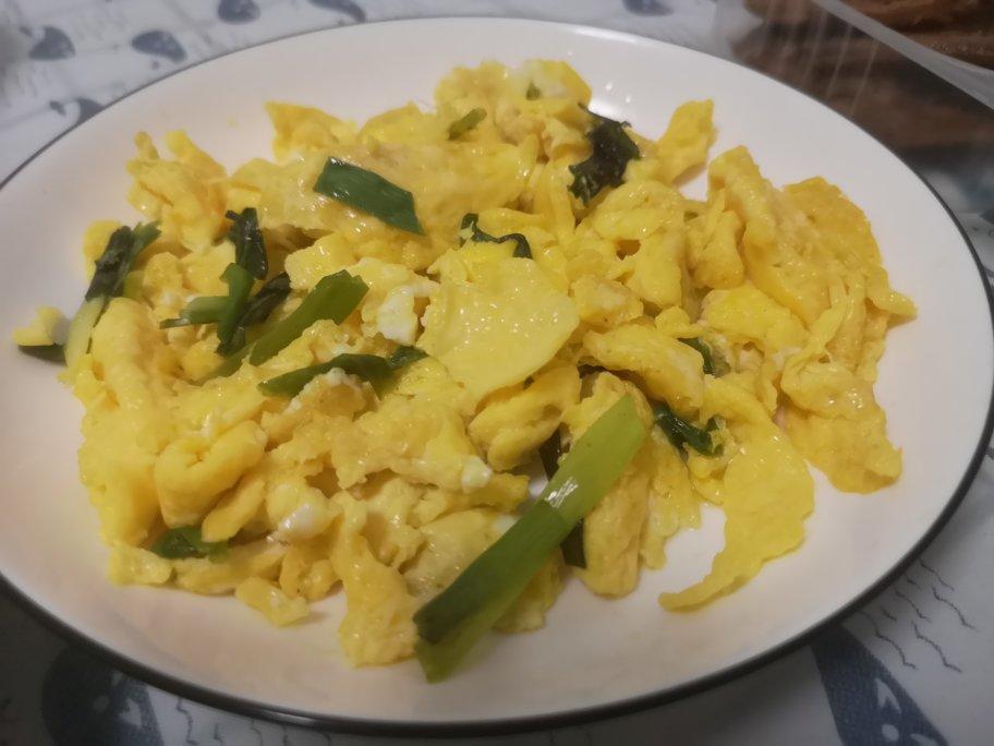 大葱炒鸡蛋