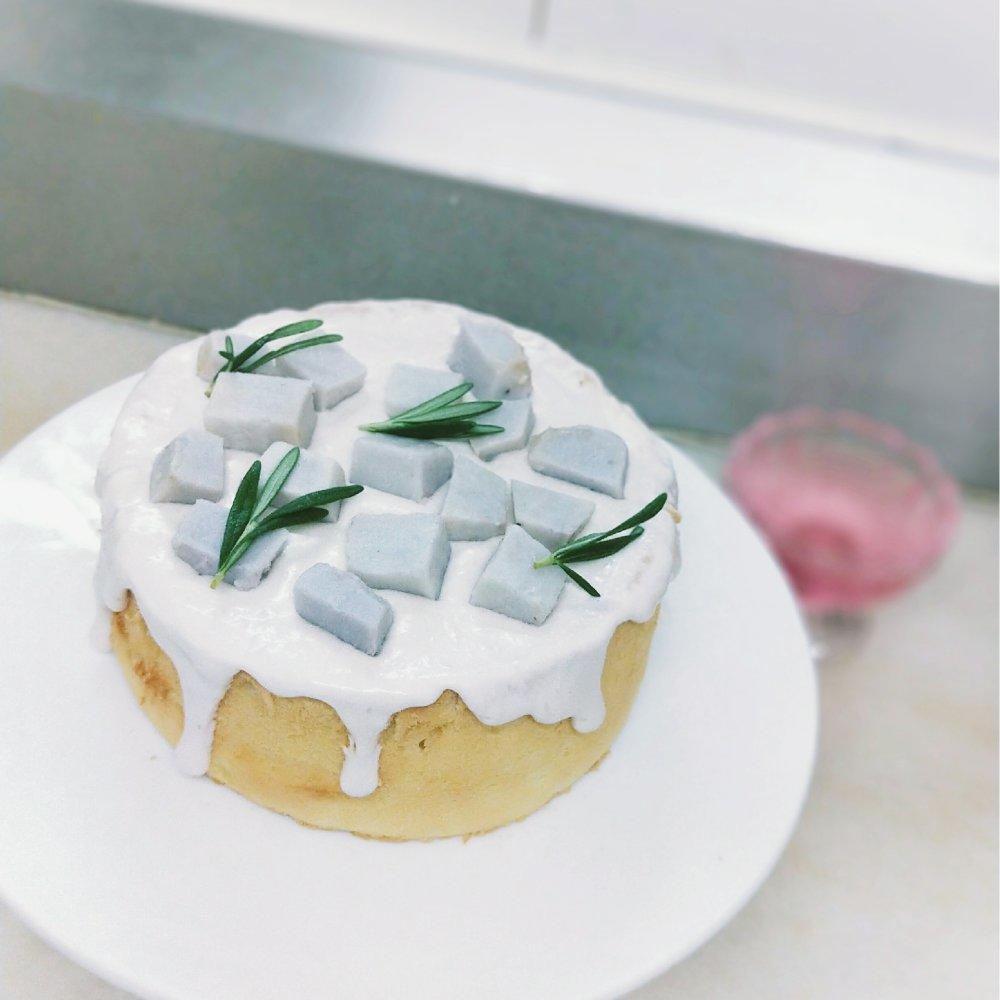 芋泥豆乳雪崩流心蛋糕—松下NU-JK200W蒸烤箱