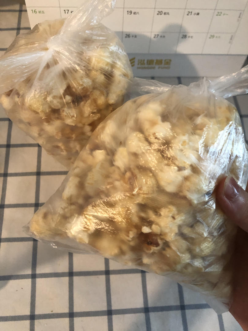 「焦糖球型爆米花」百分百球型爆米花