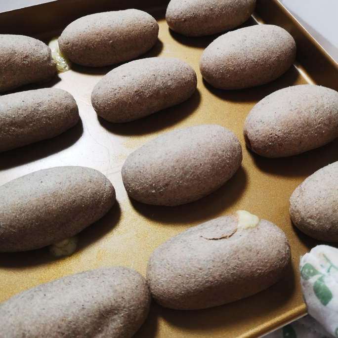 生酮——爆浆面包的做法