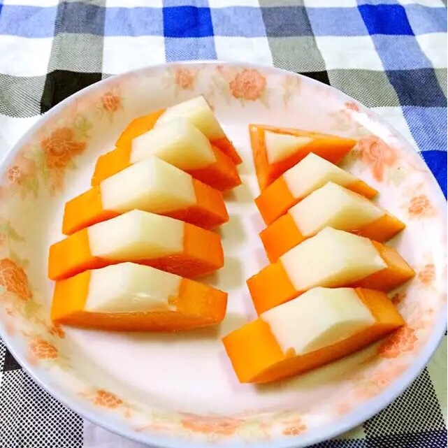 木瓜椰奶冻