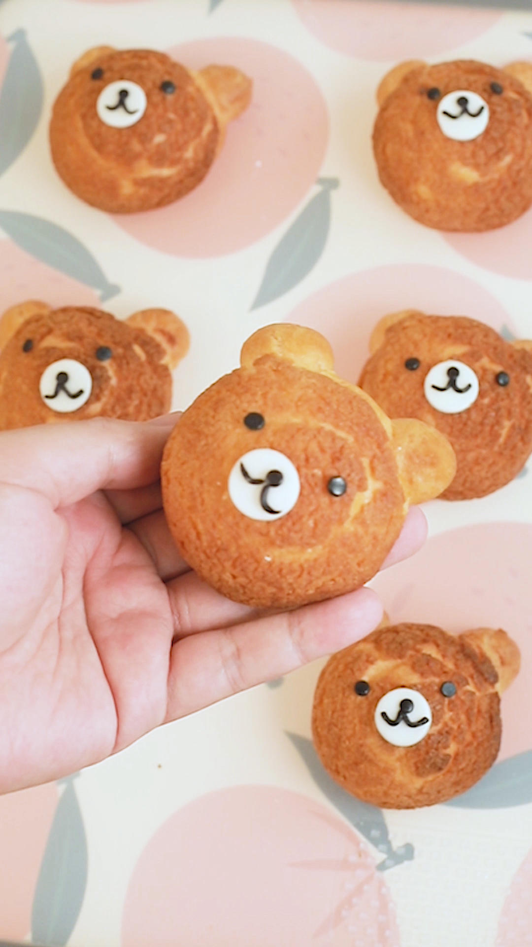 小熊泡芙的做法