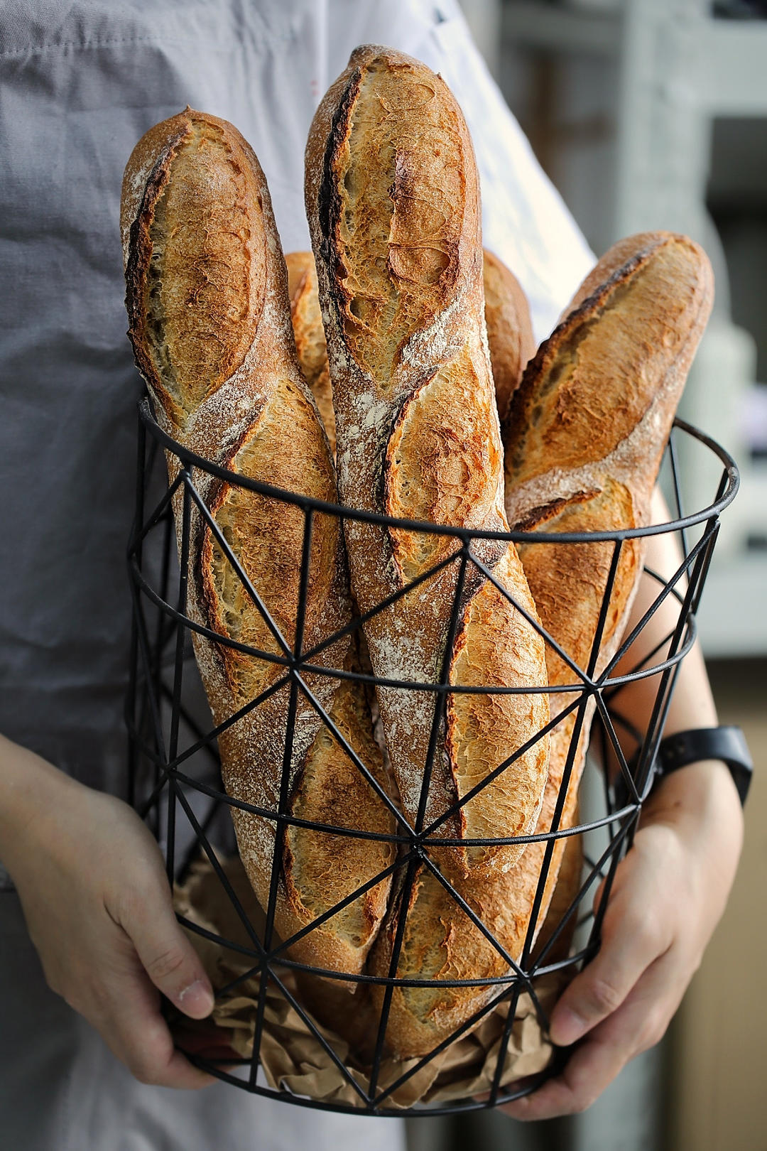 天然酵种乡村欧包/鲁邦种