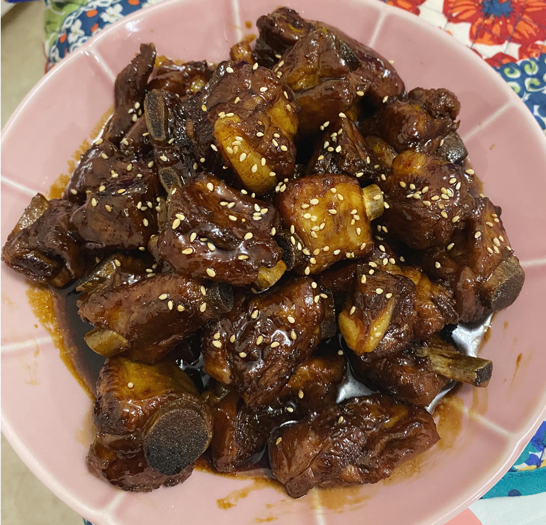 懒人版糖醋排骨