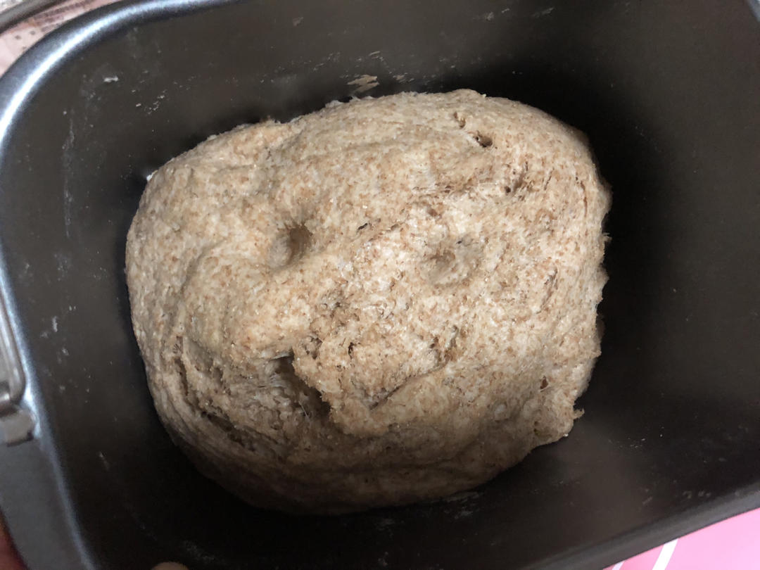 超松软黑全麦馒头（无糖无油适合减肥减脂）