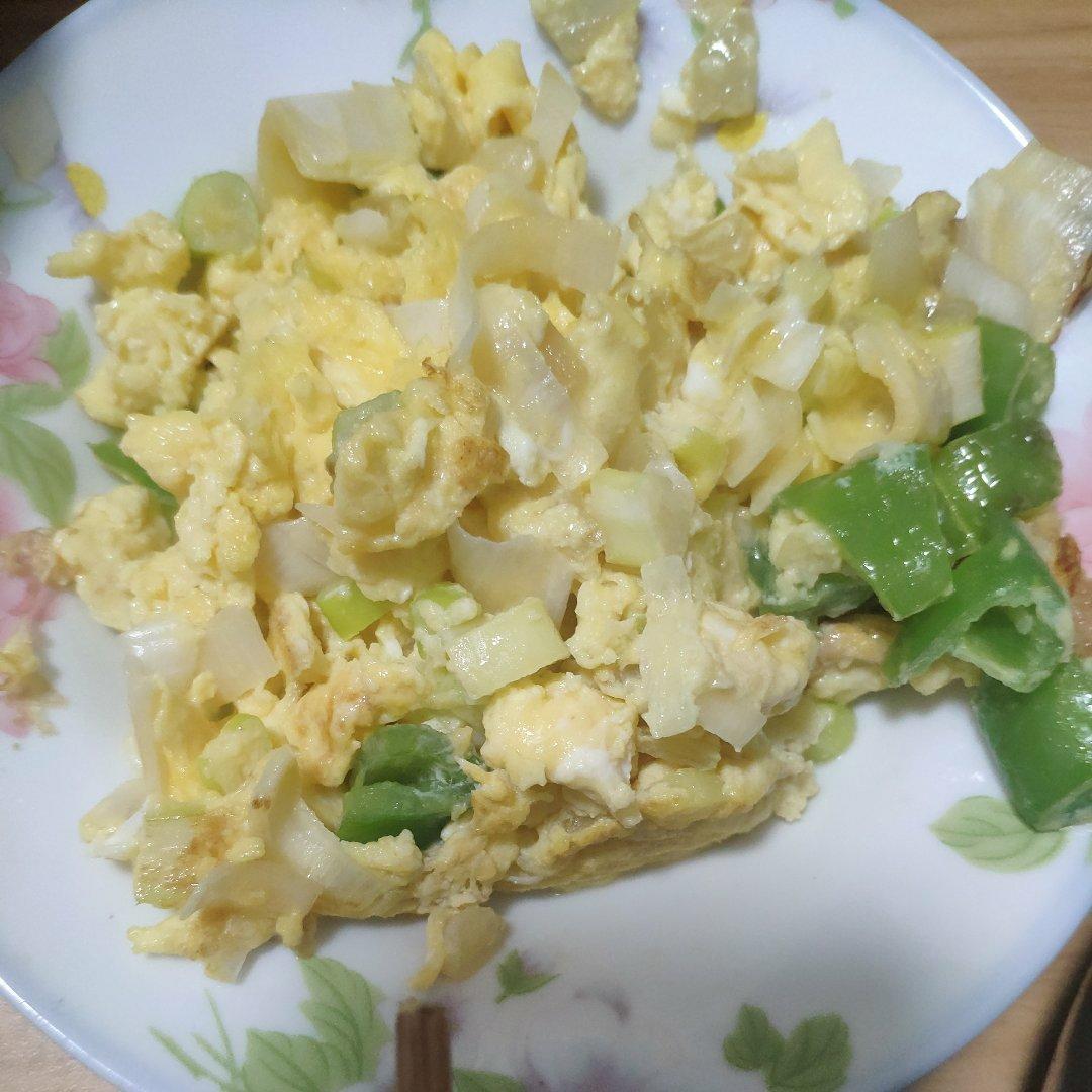 葱花炒鸡蛋