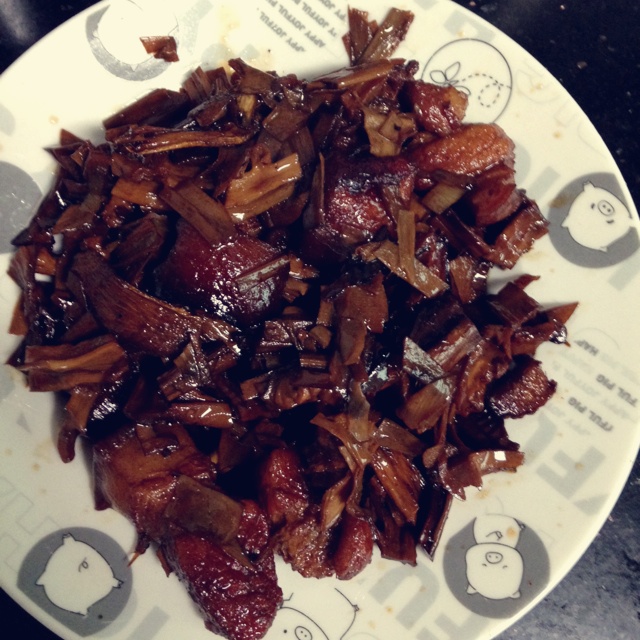 笋干烧肉