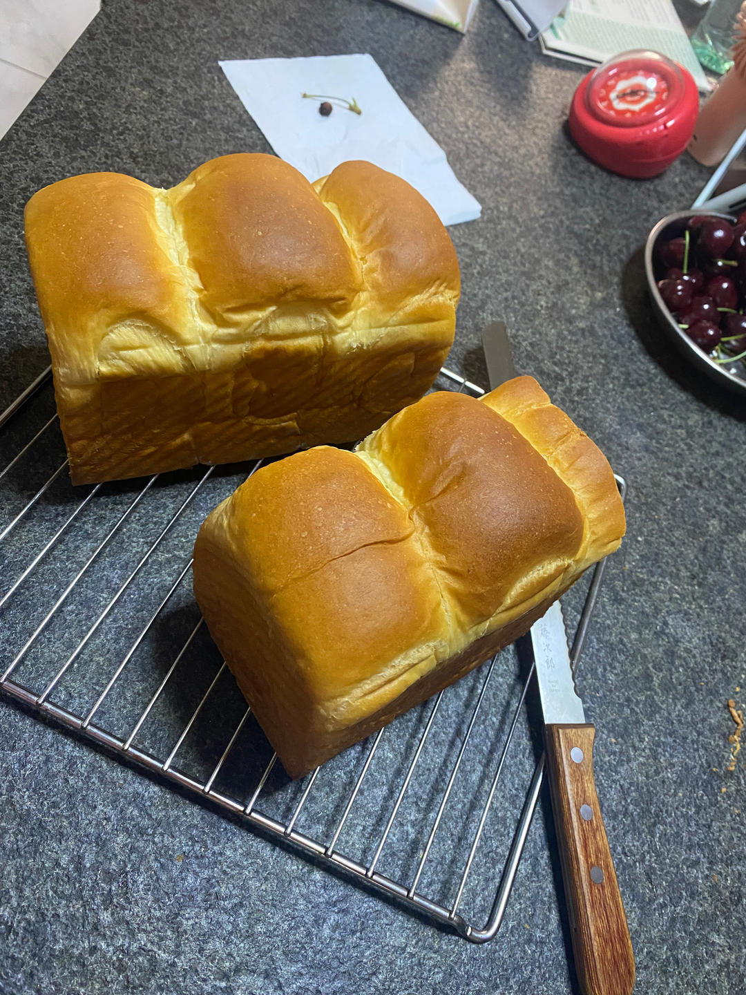 全蛋版本的直接法北海道吐司