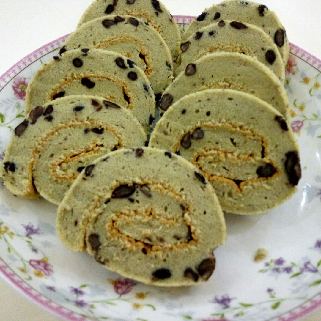 蜜红豆蛋糕卷