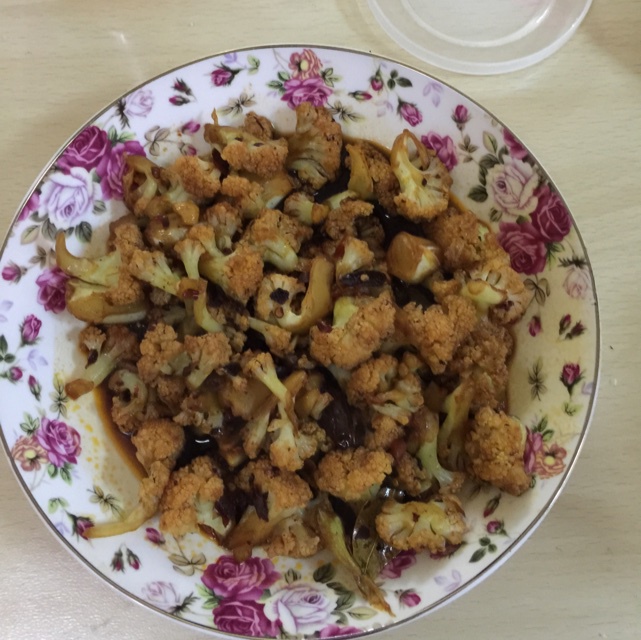 很“浪费”米饭的家常菜之一-------干锅菜花