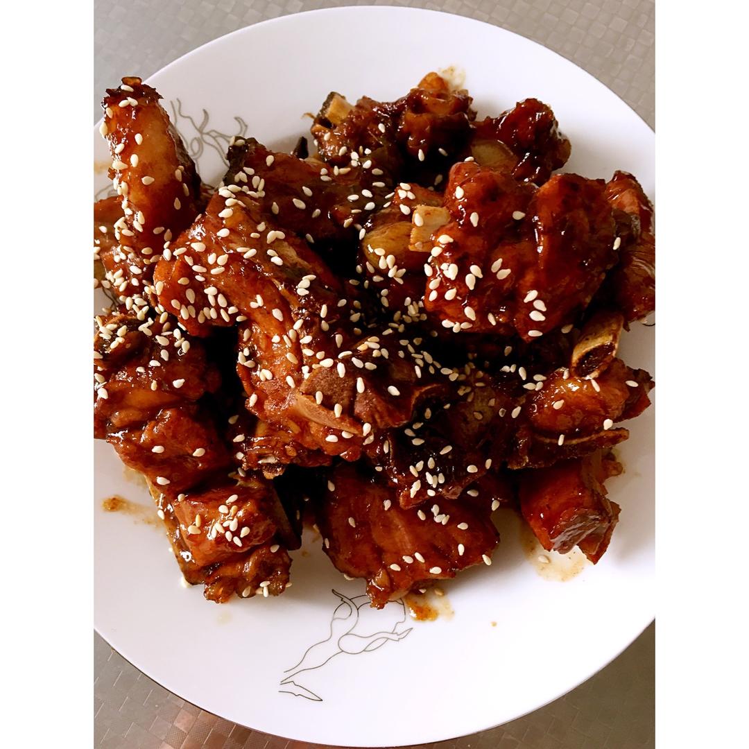 懒人版糖醋排骨