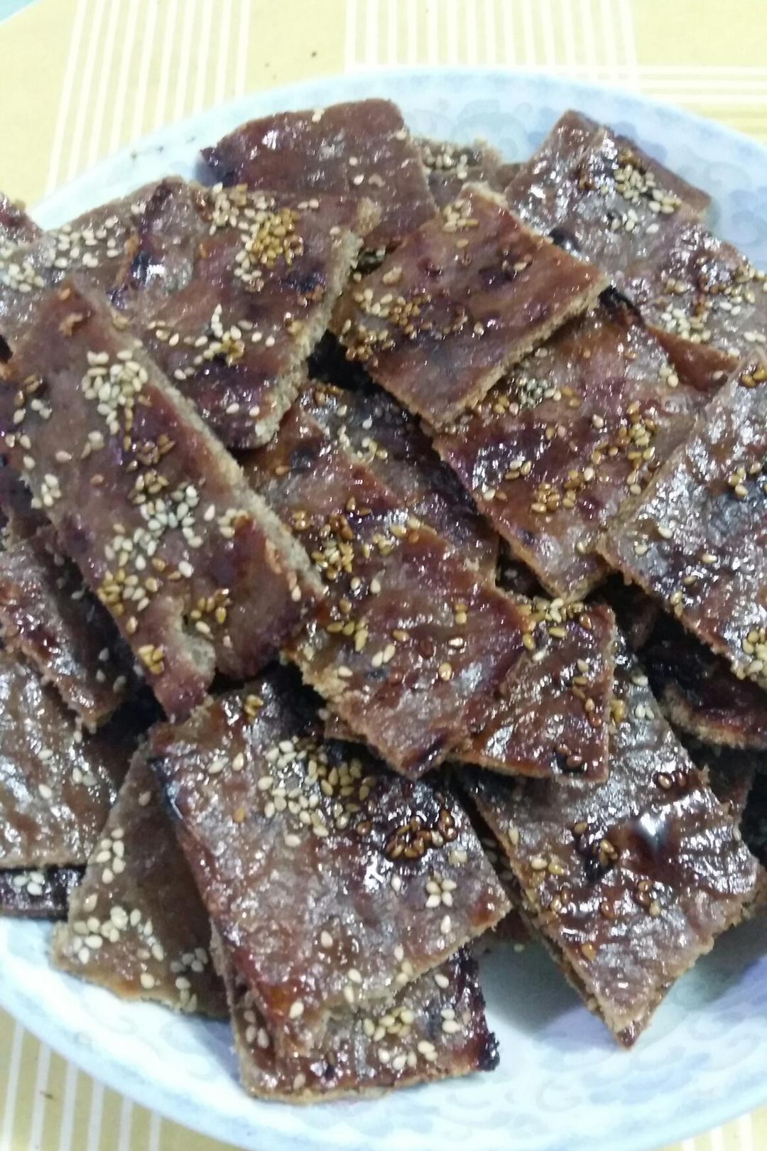 自制超好吃的—蜜汁猪肉脯