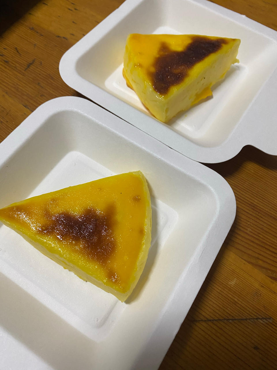 全蛋版烤牛奶，无需淡奶油也能口感醇厚，形状立体不塌不散，嫩嫩滑滑入口即化