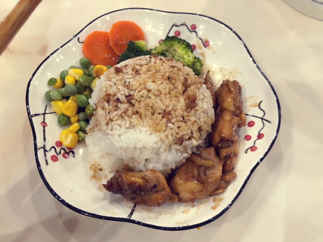 照烧鸡腿饭