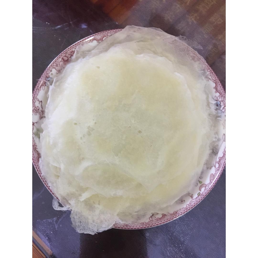 零难度自制春卷皮