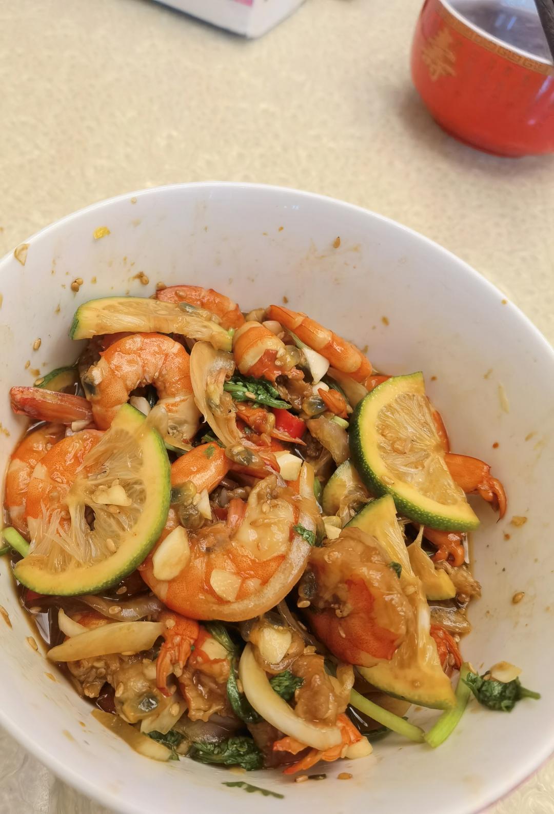 绝绝子～泰式酸辣虾