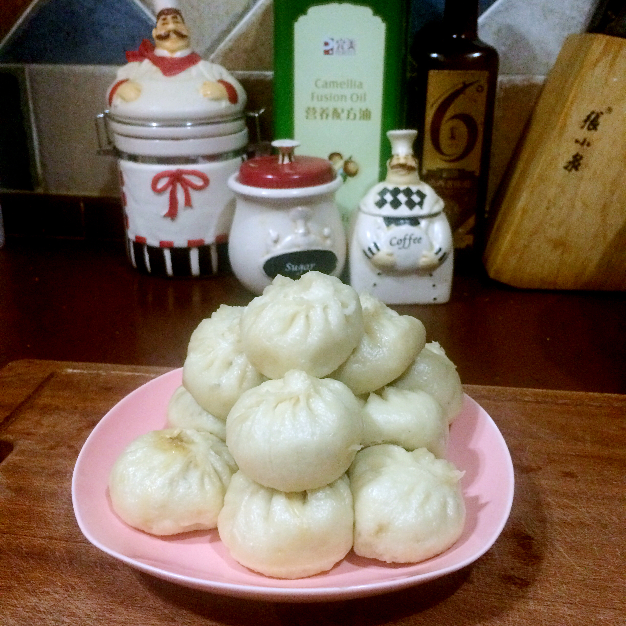 鲜美多汁的洋葱牛肉包子