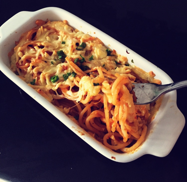 好吃简单的西餐--芝士焗意面