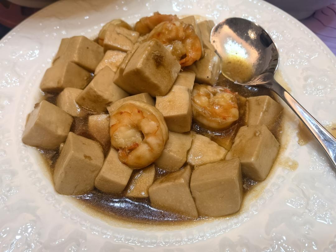 虾仁豆腐