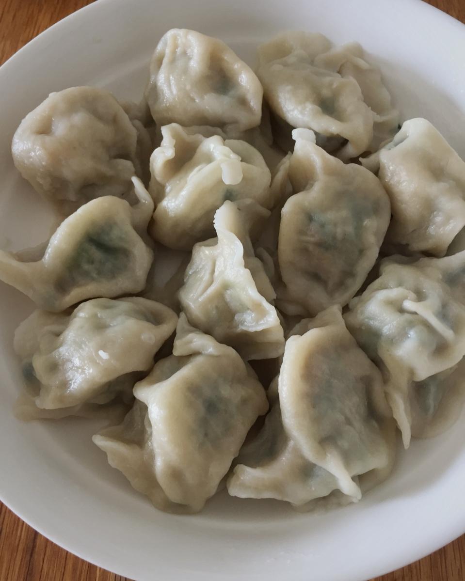 芹菜木耳鲜肉水饺