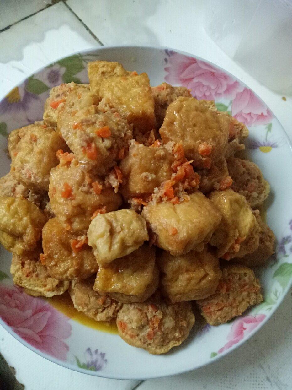 香煎酿豆腐【传统客家菜 】