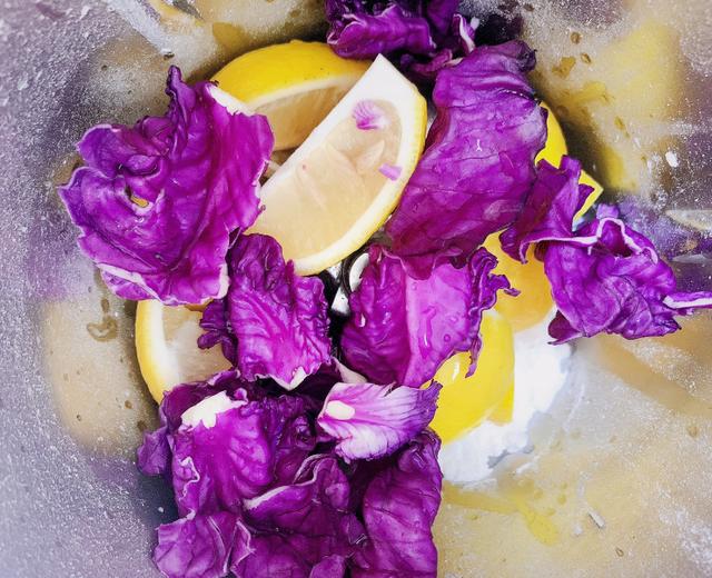 🍋小美紫甘蓝柠檬汁🍋的做法