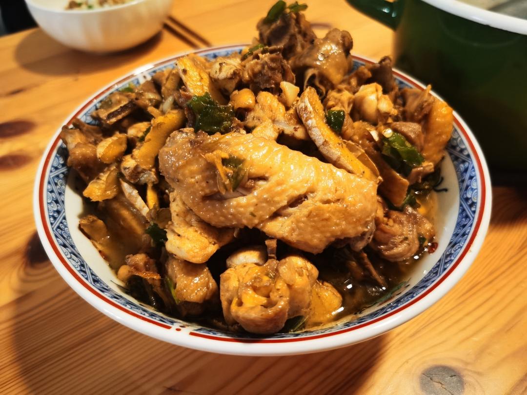 老姜炒鸡
