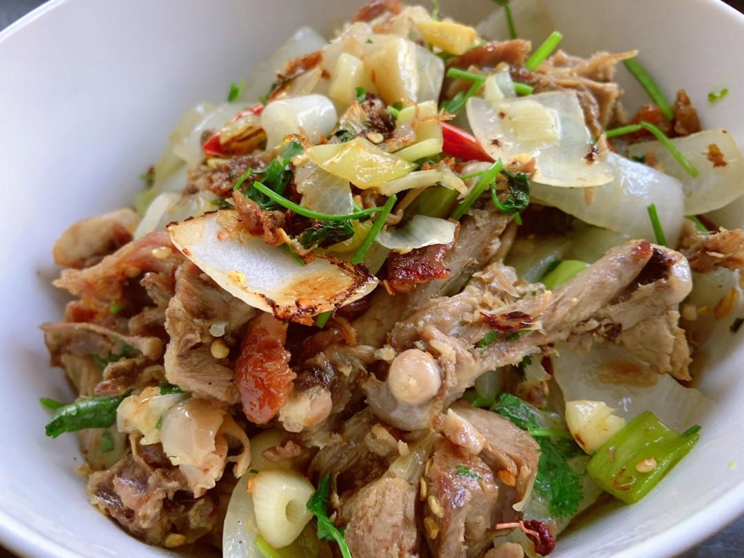 椒盐鸭架