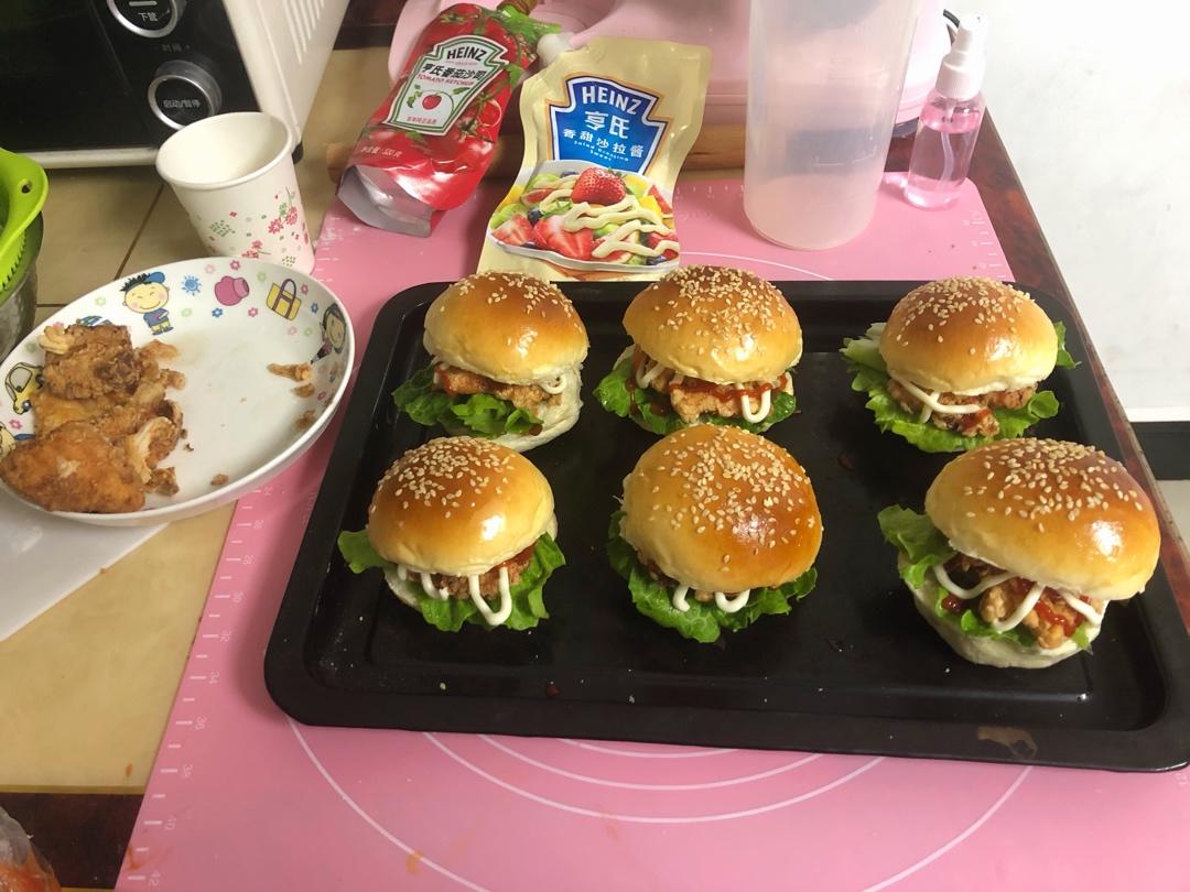 汉堡（基础汉堡胚做法）