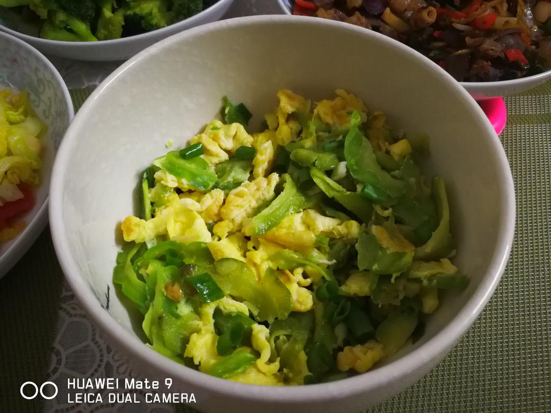 苦瓜炒蛋（清火菜）