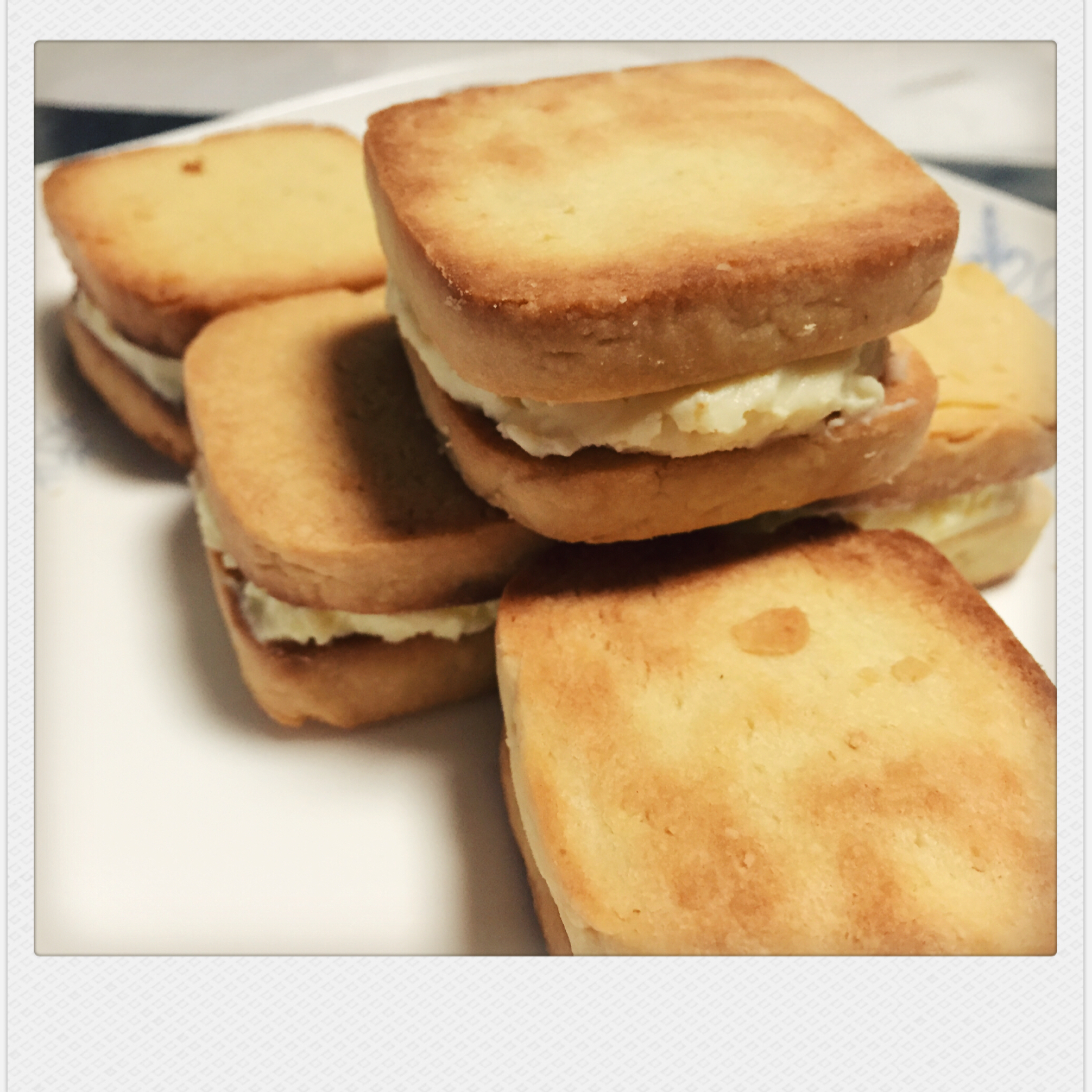 乳酪奶油夹心酥饼（芝士夹心饼干）