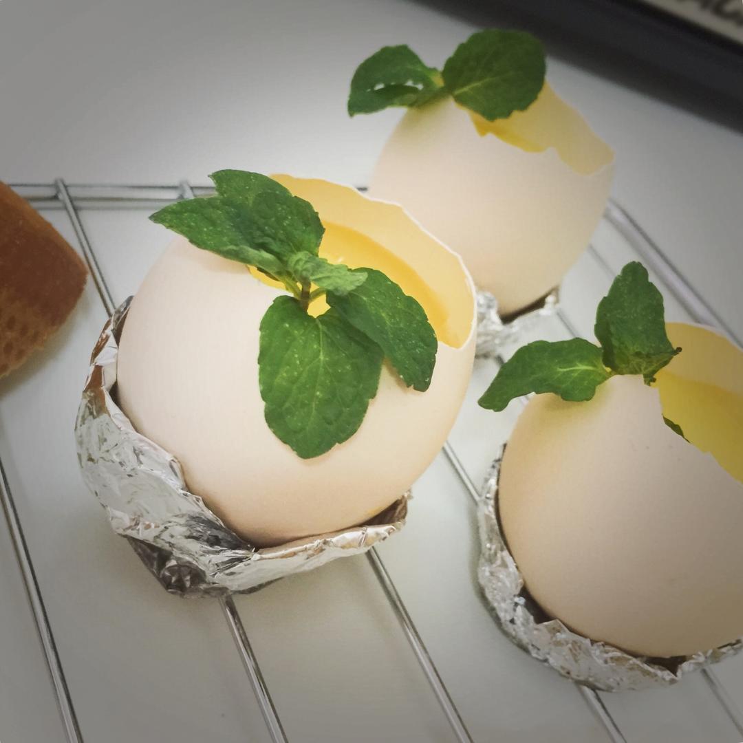 德普烤箱食谱——蛋壳布丁
