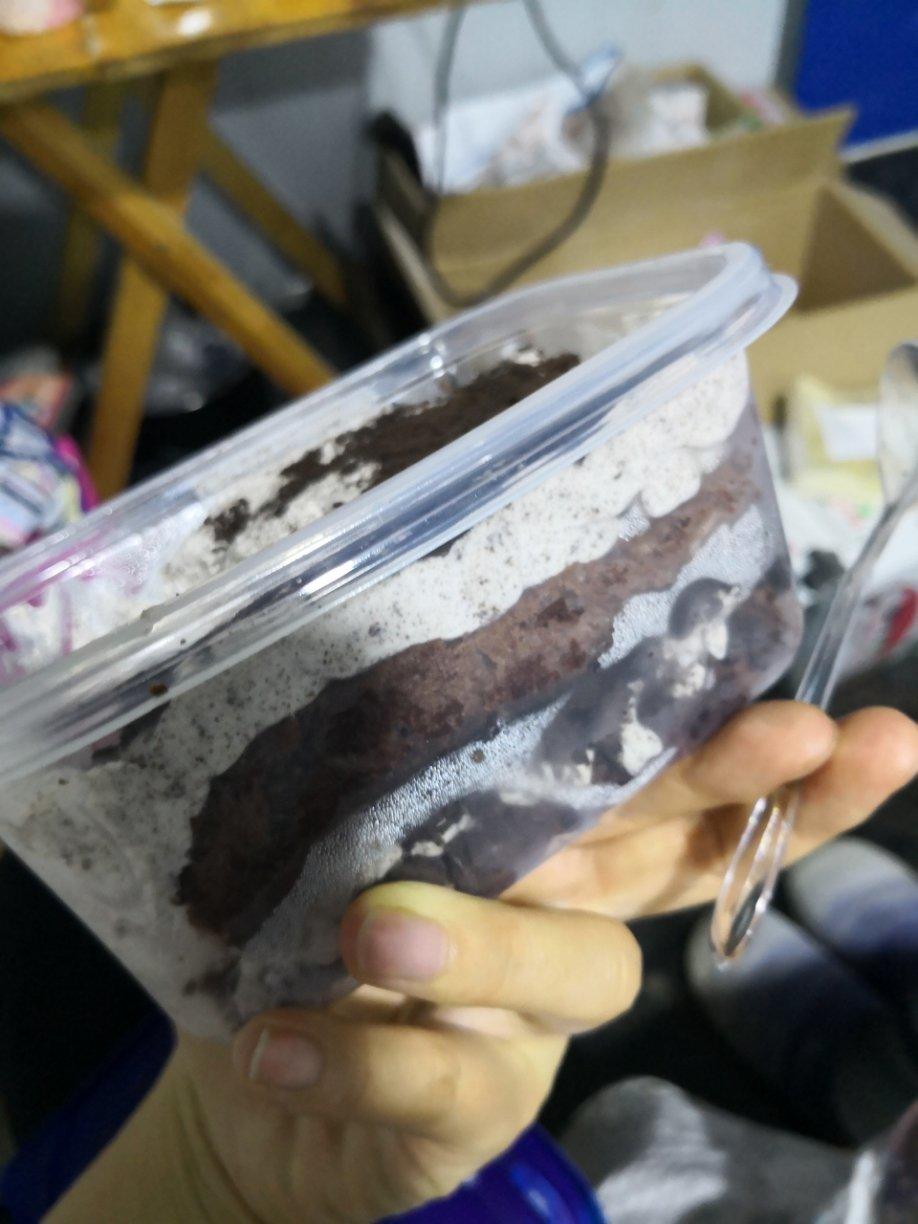 低糖不腻的奥利奥咸奶油蛋糕盒子
