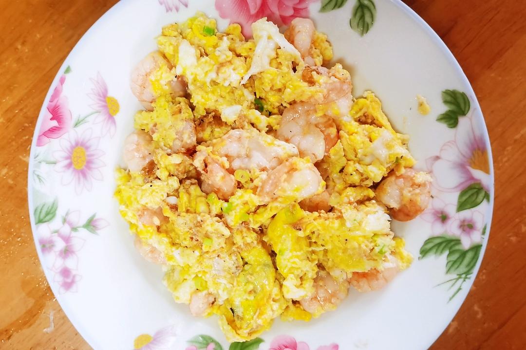 虾仁滑蛋