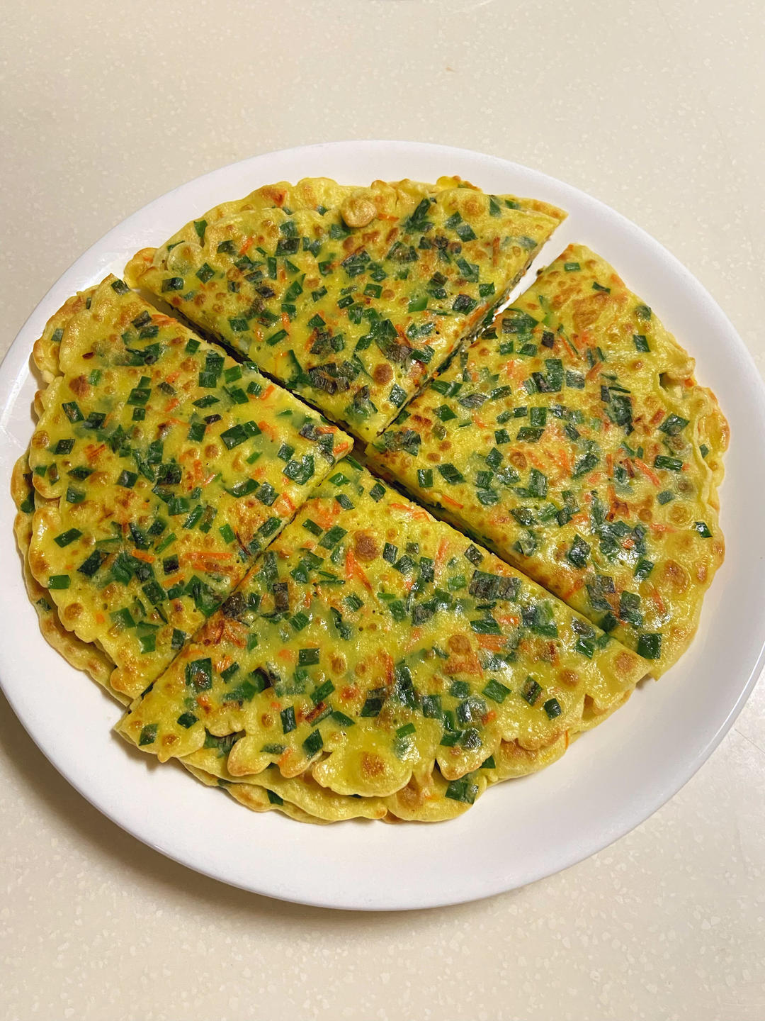 韭菜鸡蛋饼