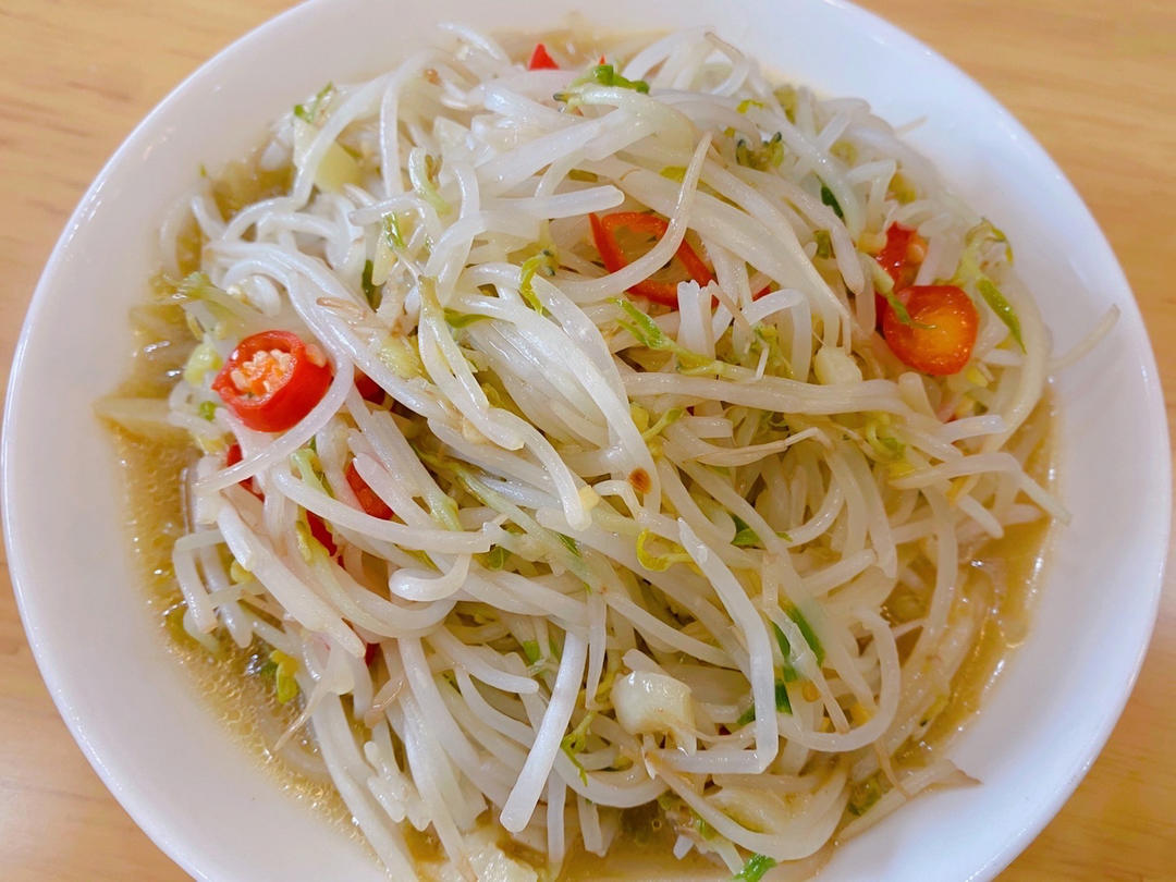 素炒豆芽（东北版）