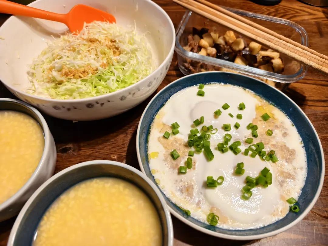 简单又好吃的肉饼蒸蛋