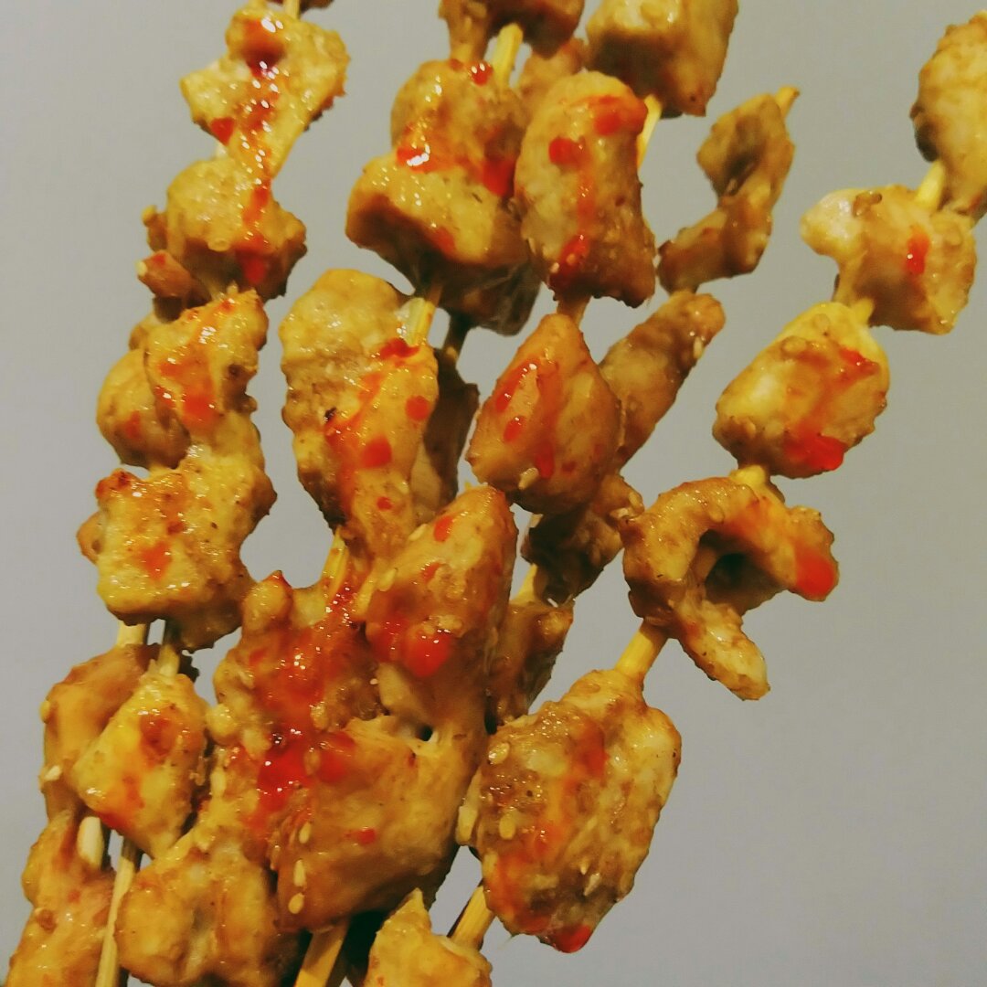烤箱猪肉串