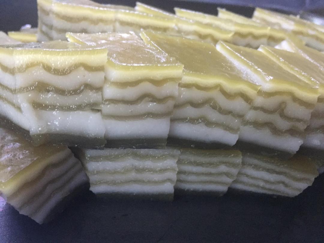 抹茶椰汁千层糕