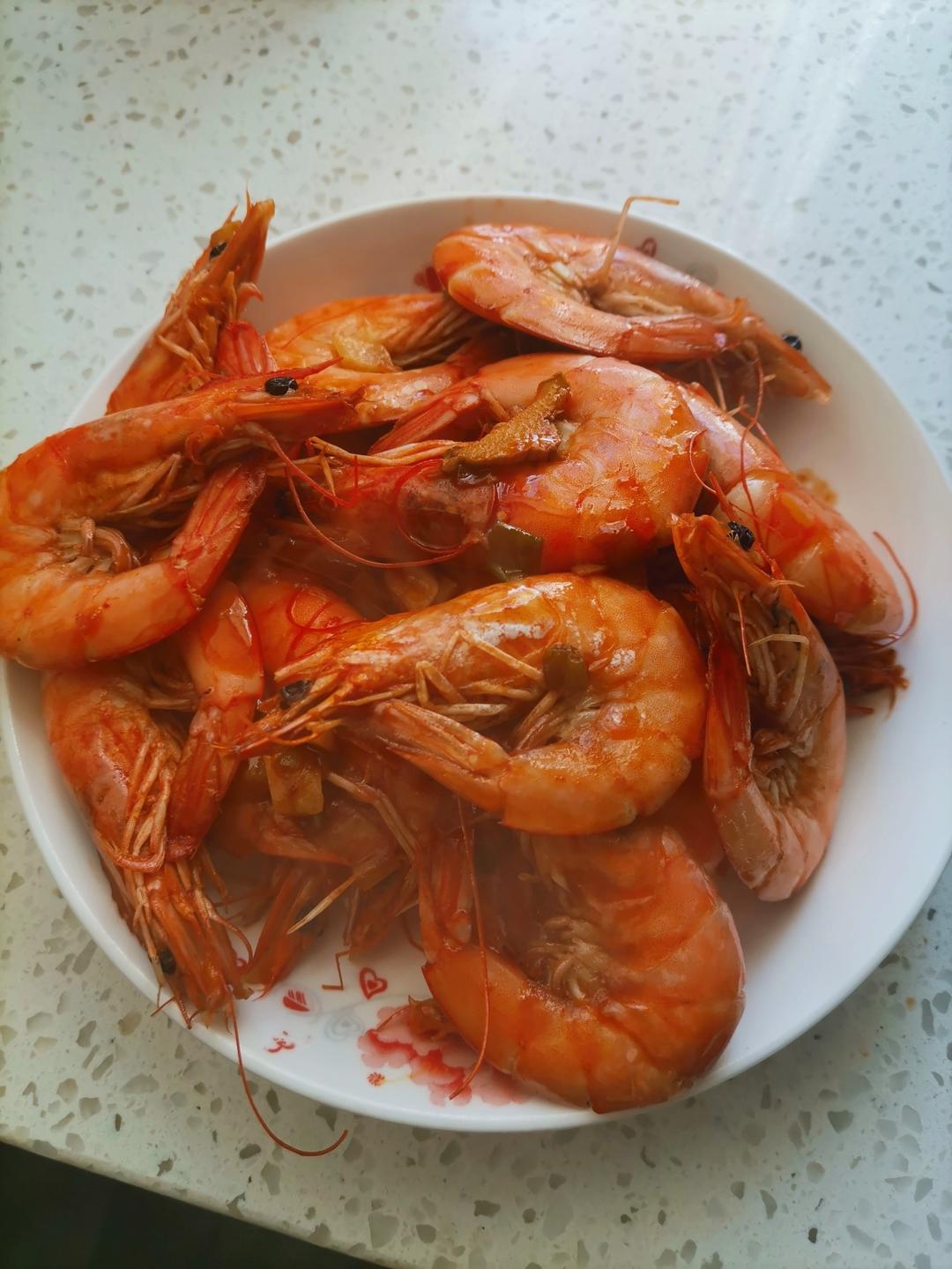 家庭版油焖大虾
