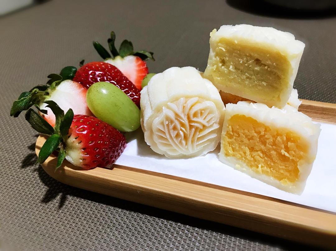 《Tinrry下午茶》冰皮月饼（奶黄馅）