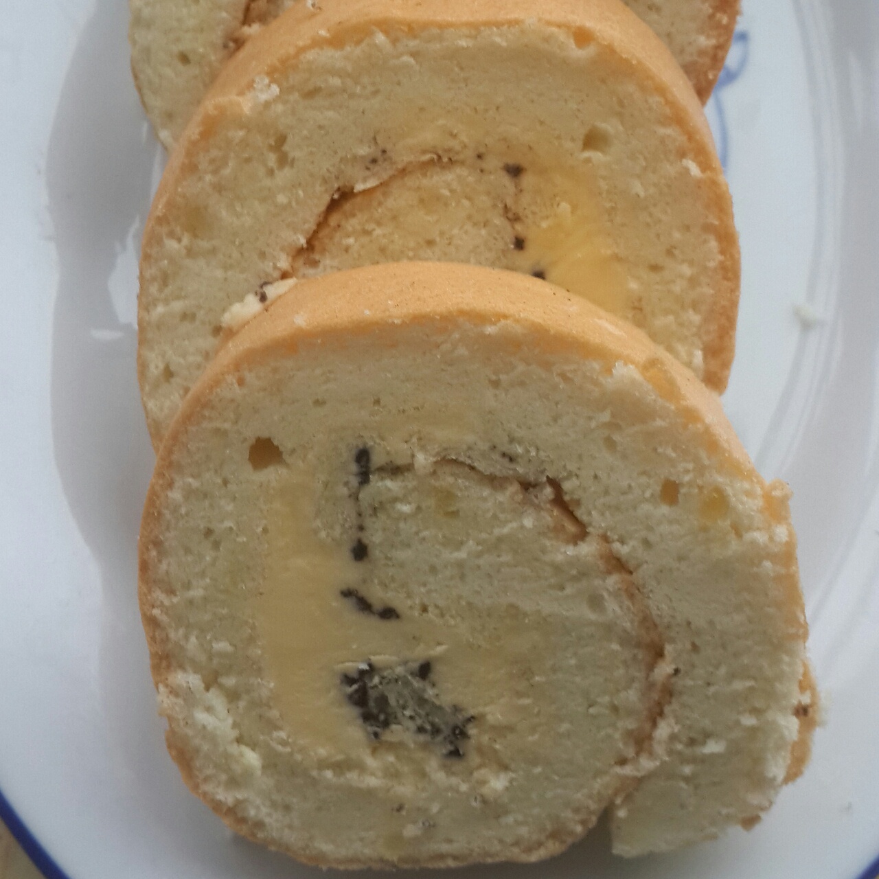 浓郁奶油蛋糕卷