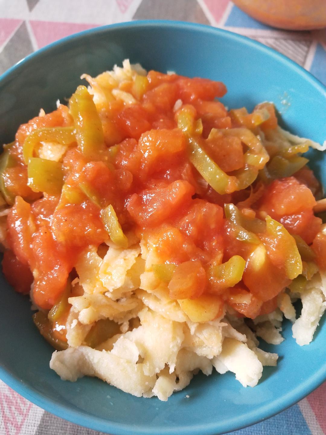 陕北洋芋擦擦的做法