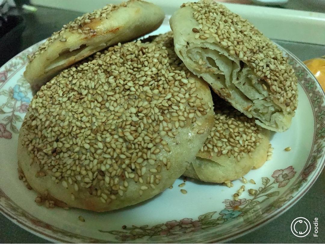 老北京芝麻烧饼（烤箱版）